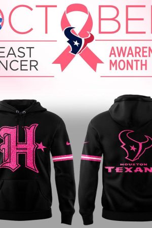 Houston Texans Breast Cancer Awareness Month 2024 Hoodie Genxprint