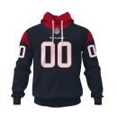 Houston Texans Custom Name And Number 3D Hoodie Style Genxprint