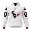 Houston Texans Custom Name and Number Hoodie Genxprint