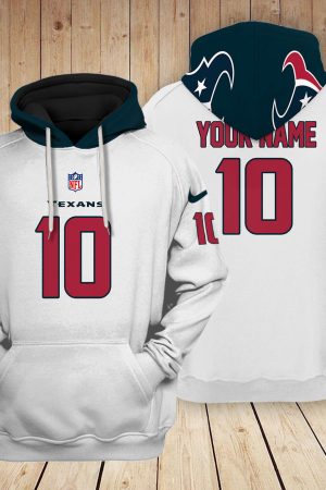 Houston Texans NFL Team 3D Hoodie Genxprint