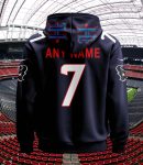 Houston Texans Personalized Name And Number NFL 3D Hoodie Style Genxprint