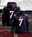 Houston Texans Personalized Name And Number NFL 3D Hoodie Style Genxprint