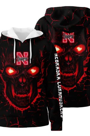Huskers 3D All Over Print Hoodie Zip-Up Hoodie Genxprint