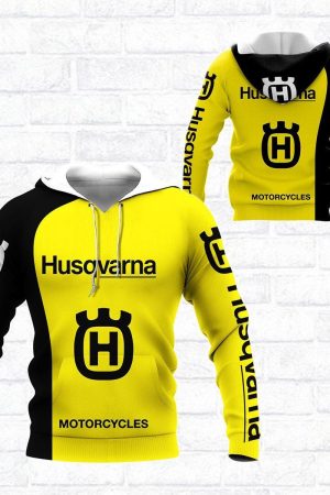 Husqvarna Motorcycles Shirt Fan Gift 340 Stylist Unisex 3d Hoodie Zip Hoodie Genxprint
