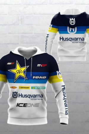 Husqvarna Racing Shirt Fan Gift 537 Stylist Unisex 3d Hoodie Zip Hoodie Genxprint