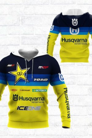 Husqvarna Racing Shirt Fan Gift 543 Stylist Unisex 3d Hoodie Zip Hoodie Genxprint