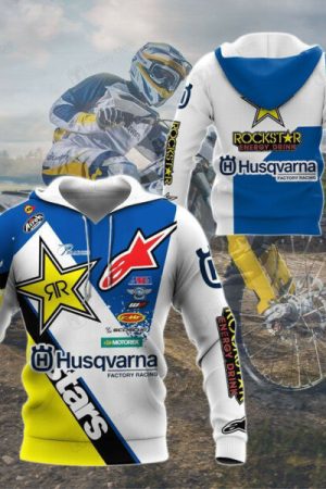 Husqvarna Racing Shirt Fan Gift 557 Stylist Unisex 3d Hoodie Zip Hoodie Genxprint