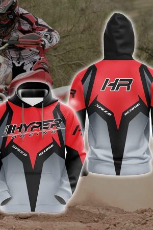 Hyper Racing Team All Over Print Hoodie Genxprint