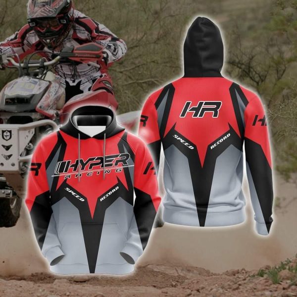 Hyper Racing Team All Over Print Hoodie Genxprint