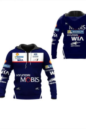 Hyundai Motorsport Shirt Fan Gift 163 Stylist Unisex 3d Hoodie Zip Hoodie Genxprint