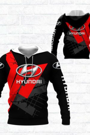 Hyundai Shirt Fan Gift 705 Stylist Unisex 3d Hoodie Zip Hoodie Genxprint