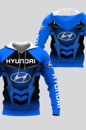 Hyundai Shirt Fan Gift 708 Stylist Unisex 3d Hoodie Zip Hoodie Genxprint