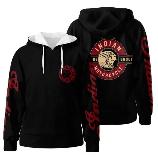 Indian Motorcycle 3D All Over Print Hoodie Zip-Up Hoodie Genxprint