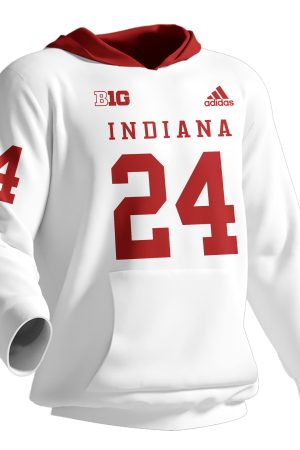 Indiana Hoosiers NCAA Custom 3D Hoodie PT Genxprint