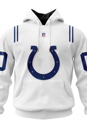 Indianapolis Colts Custom Name and Number Hoodie Style Genxprint