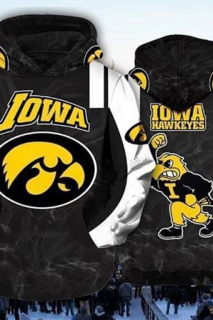 Iowa Hawkeyes Football Hoodie Genxprint