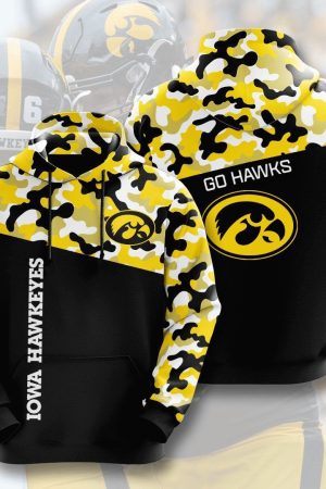 Iowa Hawkeyes Hoodie Genxprint