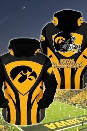 Iowa Hawkeyes Ncaa For Hawkeyes Fan Hoodie Genxprint