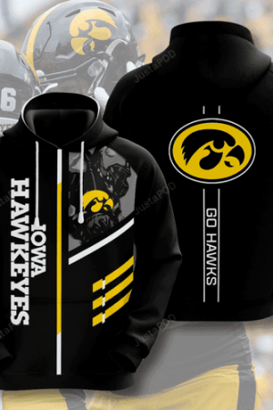 Iowa Hawkeyes Ncaa Hoodie Genxprint