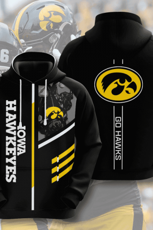 Iowa Hawkeyes Ncaa Hoodie Genxprint