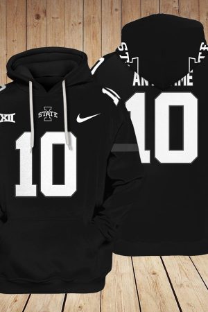 Iowa State Cyclones football NCAA Custom 3D Hoodie PT Genxprint