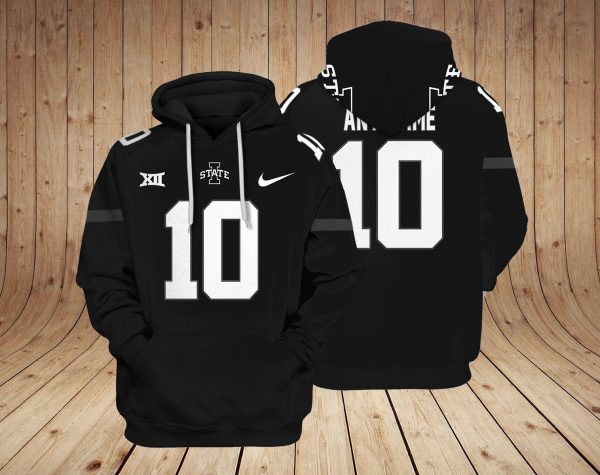 Iowa State Cyclones football NCAA Custom 3D Hoodie PT Genxprint
