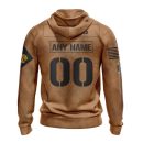Jacksonville Jaguars Basic Brown NFL 3D Hoodie Genxprint