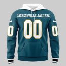 Jacksonville Jaguars Custom Name And Number 3D Hoodie Style Genxprint