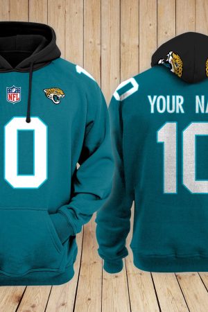 Jacksonville Jaguars NFL Team 3D Hoodie Genxprint