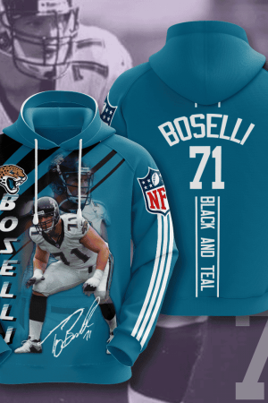 Jacksonville Jaguars Tony Boselli Hoodie Genxprint