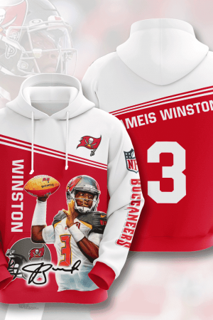 Jameis Winston 3 Tampa Bay Buccaneers Hoodie Genxprint