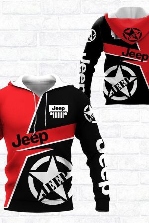 Jeep Shirt Fan Gift 939 Stylist Unisex 3d Hoodie Zip Hoodie Genxprint