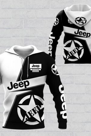 Jeep Shirt Fan Gift 940 Stylist Unisex 3d Hoodie Zip Hoodie Genxprint