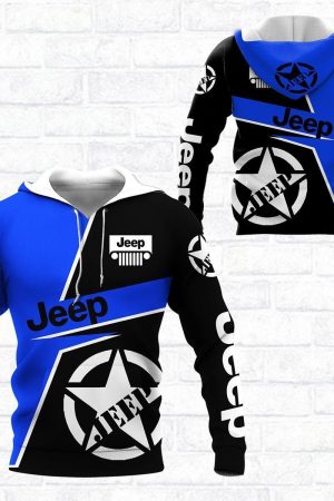 Jeep Shirt Fan Gift 942 Stylist Unisex 3d Hoodie Zip Hoodie Genxprint