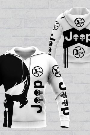 Jeep Shirt Fan Gift 943 Stylist Unisex 3d Hoodie Zip Hoodie Genxprint