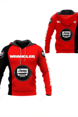 Jeep Wrangler 15 Fan Gift Jeep Wrangler Aop Hoodie Genxprint