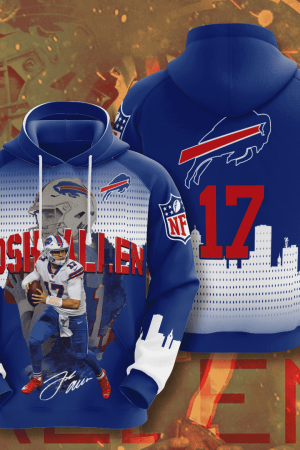 Josh Allen Buffalo Bills Hoodie Genxprint