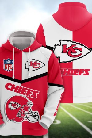 Kansas City Chiefs 3D printed Sweatshirt Hoodie Zipped Hoodie Genxprint