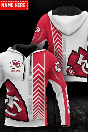 Kansas City Chiefs Basic 9 NFL Football Team Hoodie Genxprint