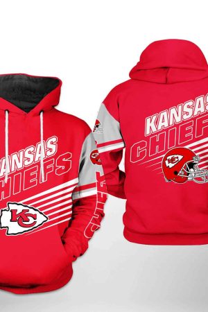 Kansas City Chiefs Basic V11 NFL Football Team Hoodie Genxprint