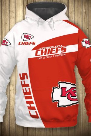 Kansas City Chiefs Basic V3 NFL Football Team Hoodie Genxprint
