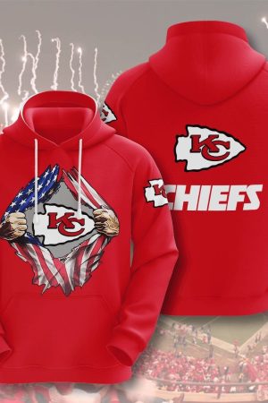 Kansas City Chiefs Hoodie Genxprint