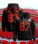 Kansas City Chiefs Personalized Name And Number NFL 3D Hoodie Style Genxprint