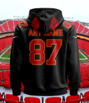 Kansas City Chiefs Personalized Name And Number NFL 3D Hoodie Style Genxprint
