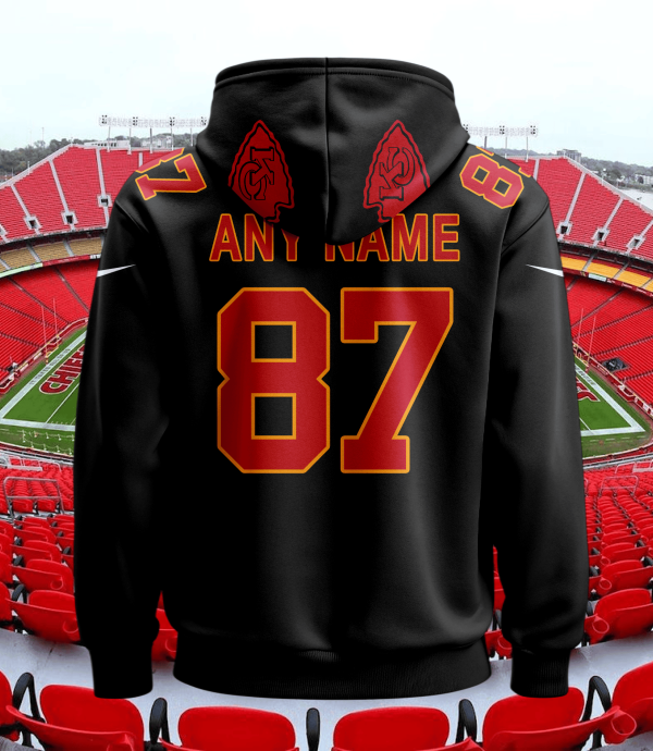 Kansas City Chiefs Personalized Name And Number NFL 3D Hoodie Style Genxprint - Image 3