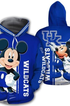 Kentucky Wildcats Mickey Hoodie Genxprint
