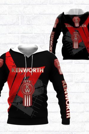 Kenworth Trucks Racing Team 7k861 Fan Gift 3d Zip Hoodie Ii Genxprint
