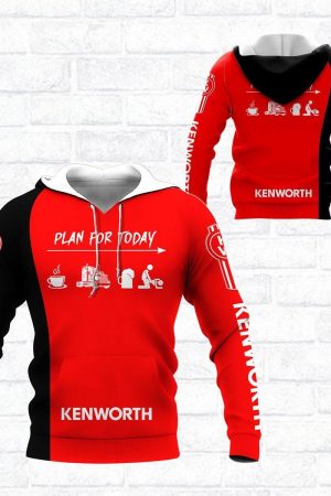 Kenworth Trucks Racing Team 7k869 Fan Gift 3d Zip Hoodie Ii Genxprint
