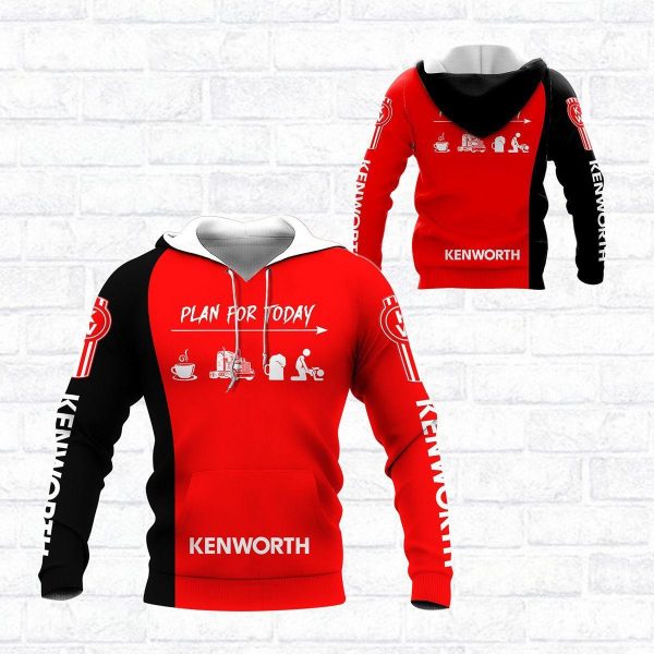 Kenworth Trucks Racing Team 7k869 Fan Gift 3d Zip Hoodie Ii Genxprint