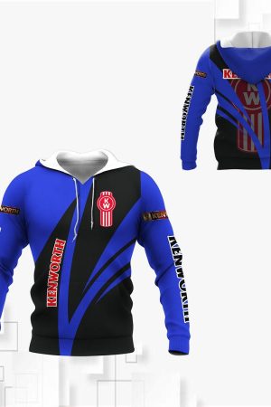 Kenworth Trucks Racing Team 7k877 Fan Gift 3d Zip Hoodie Ii Genxprint